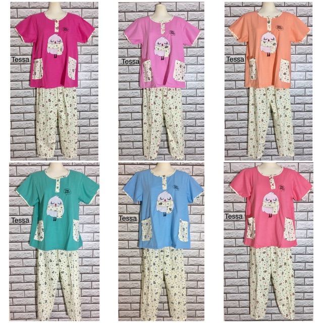 BAJU TIDUR CP TESSA - PIYAMA CP TESSA