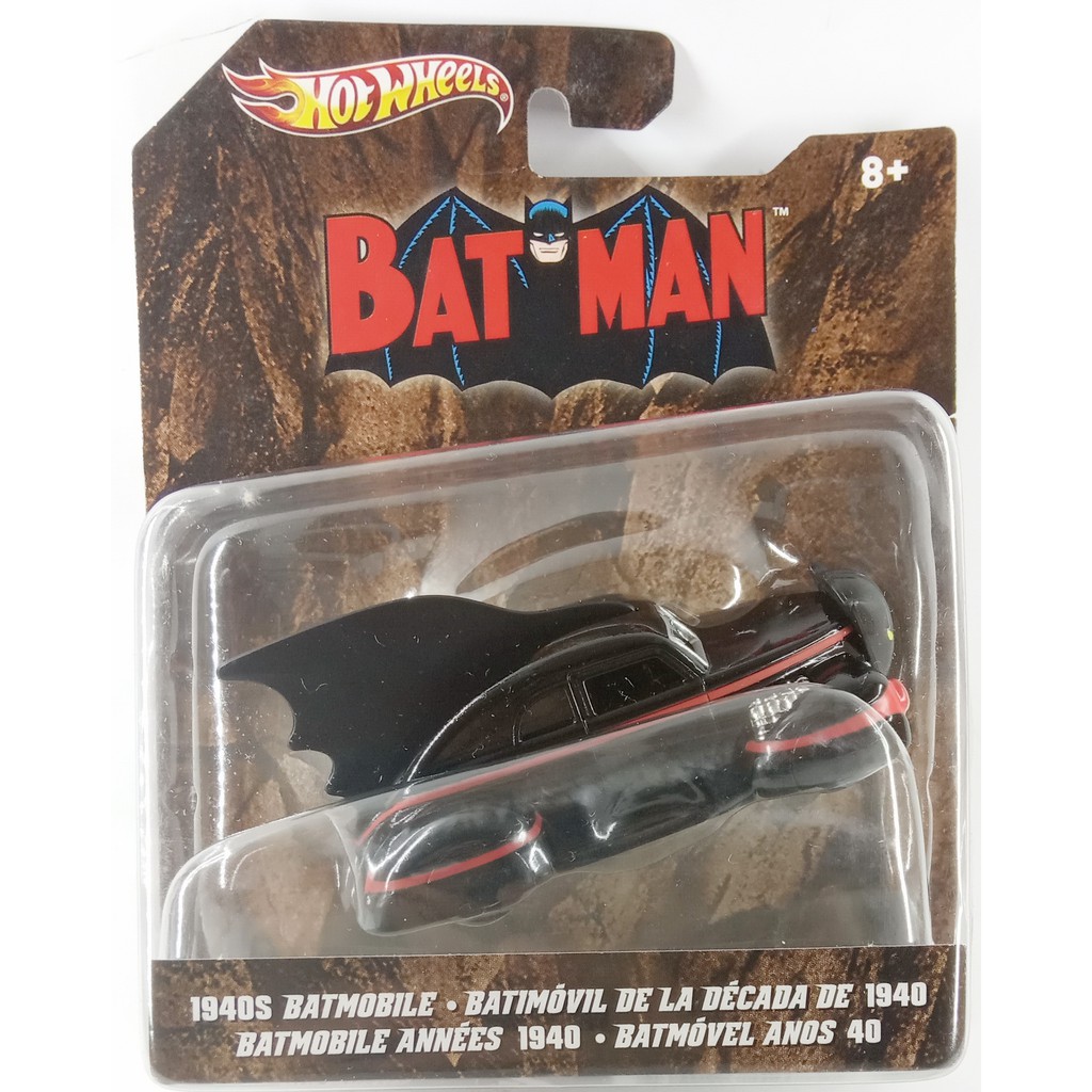 Hot Wheels 1940 Batmobile DC Comic Skala 50