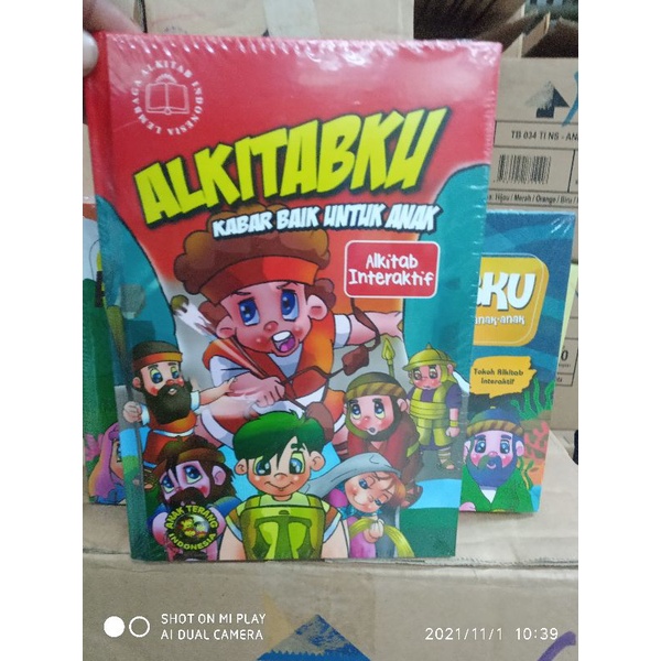 Buku Alkitabku kabar baik untuk anak-anak