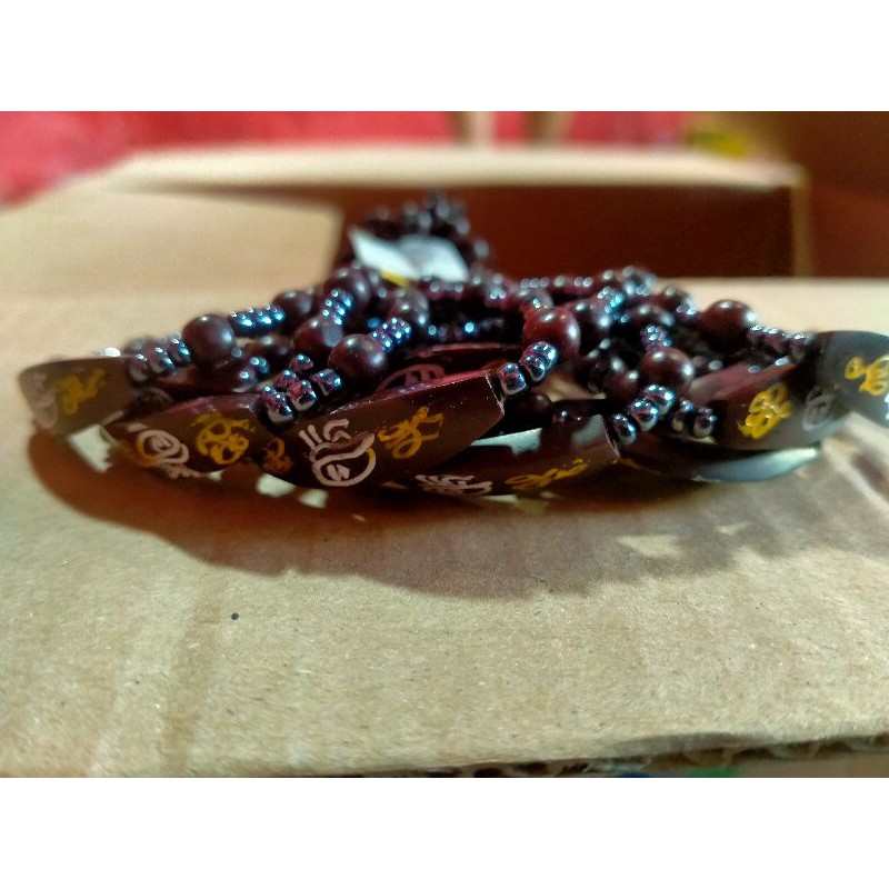 gelang anak pelat manik rajah