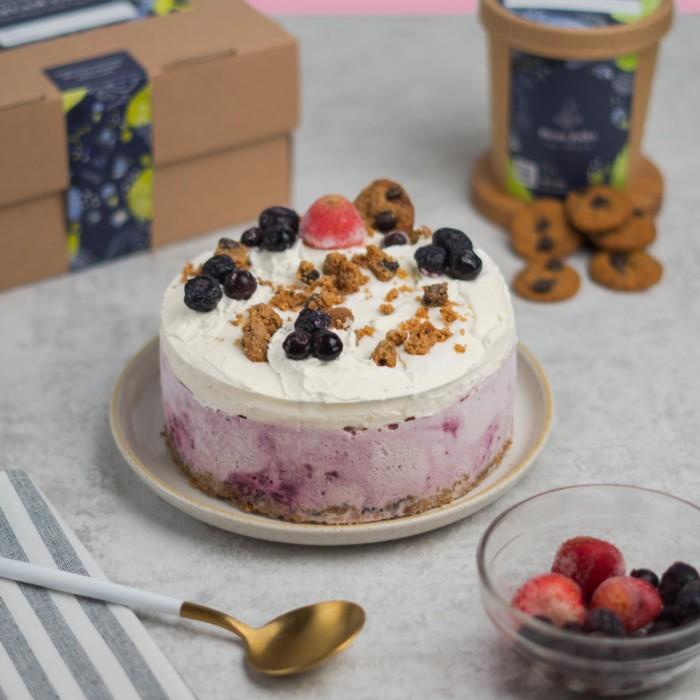 

Makanan Beku | Ice Cream Cake Mix Berries Yoghurt | Kue Es Krim Three Folks