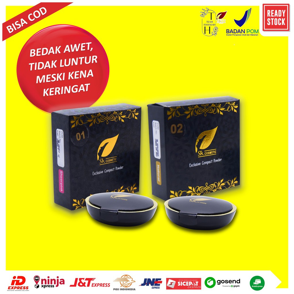 √ BEDAK SR12 BEDAK PADAT - BEDAK COMPACT POWDER - BEDAK JERAWAT - BEDAK FOUNDATION BEDAK ACNE SPF 30