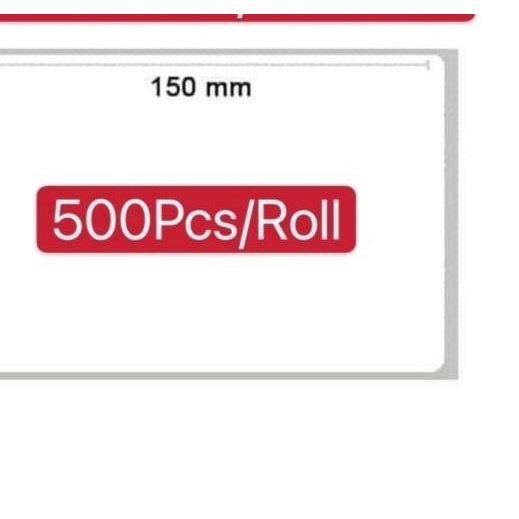 

LABEL BARE DIRECT THERMAL 100x150 MM KERTAS STICKER RESI 500 PCS