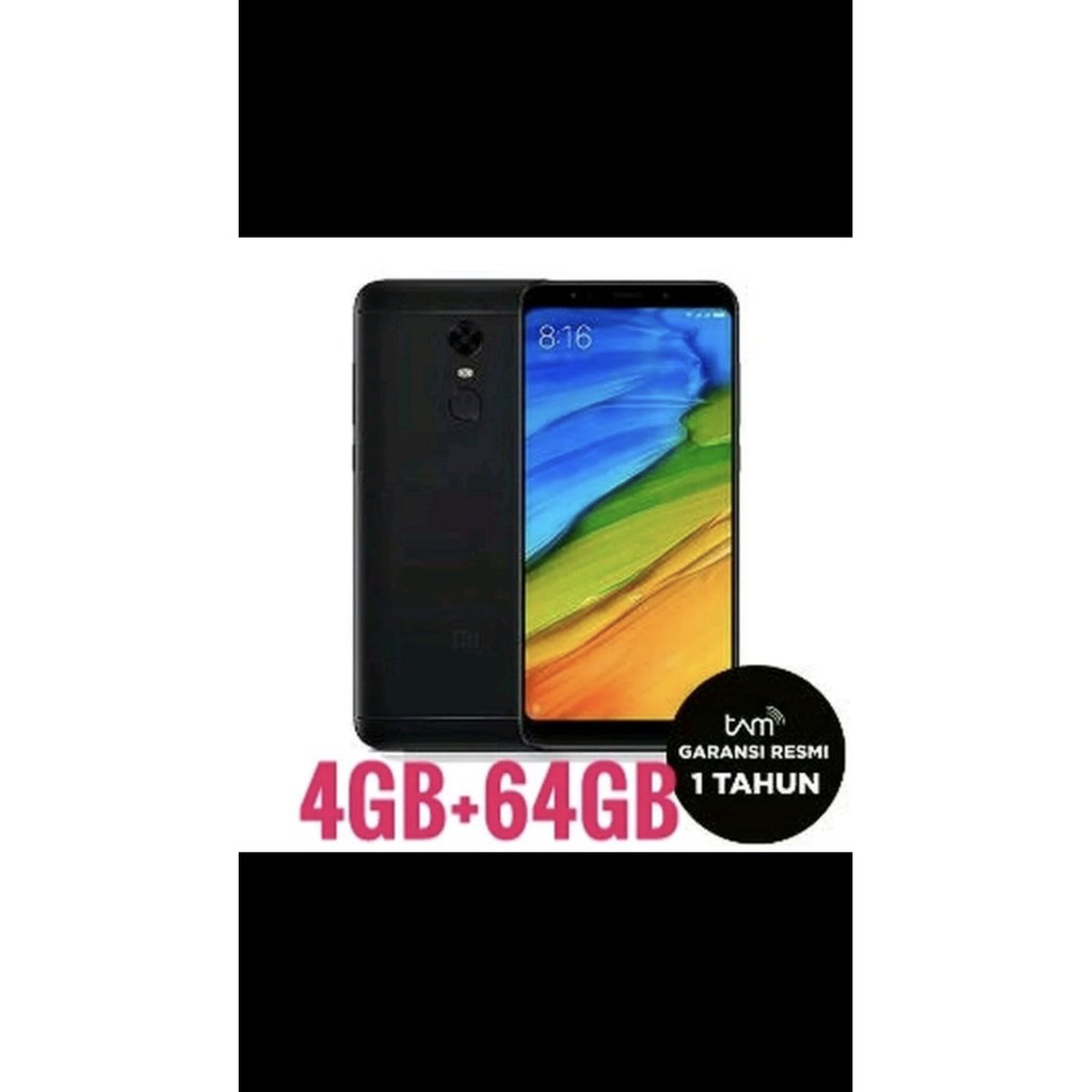 hp xiaomi redmi 5 plus 4 64 garansi resmi TAM
