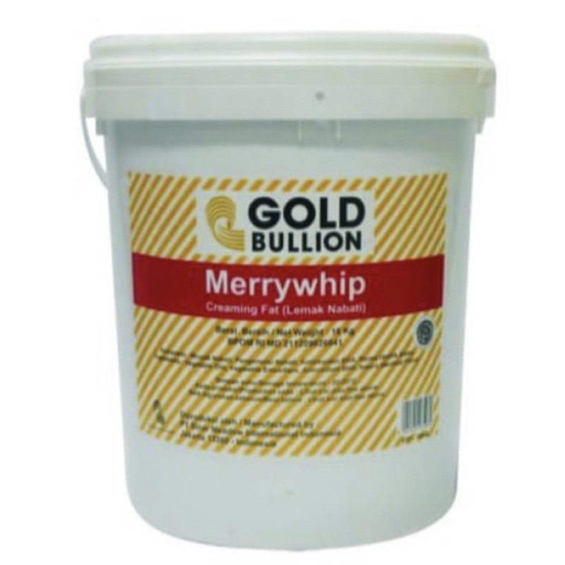 (REPACK 500 GR) MERRY WHIP CREAMING FAT MENTEGA PUTIH