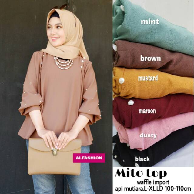 Mito top ori alfashion