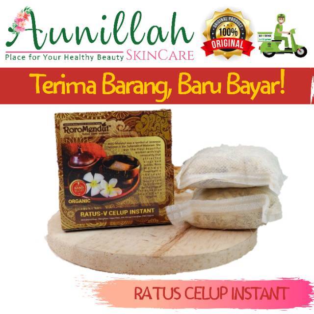 Roro mendut Skincare Ratus Instant Pewangi