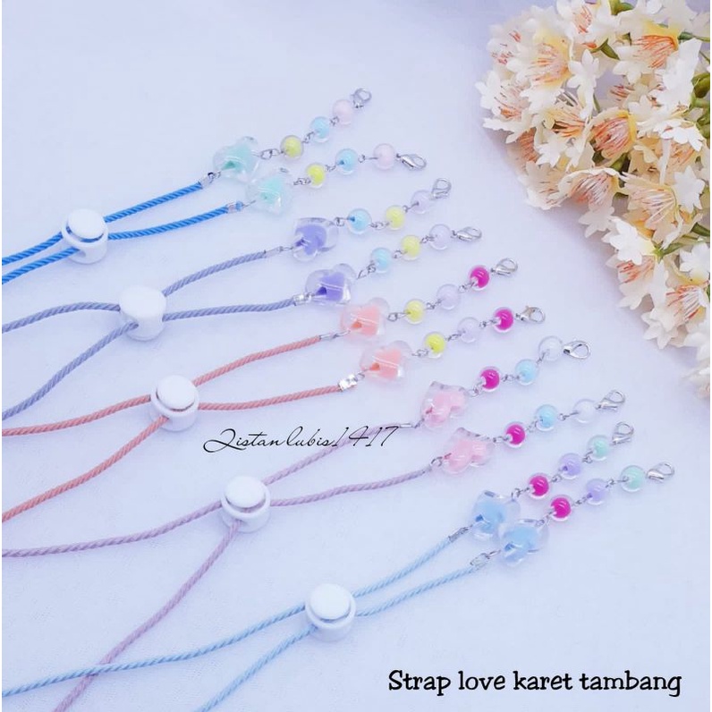 Strap love karet tambang beli 10 free 2