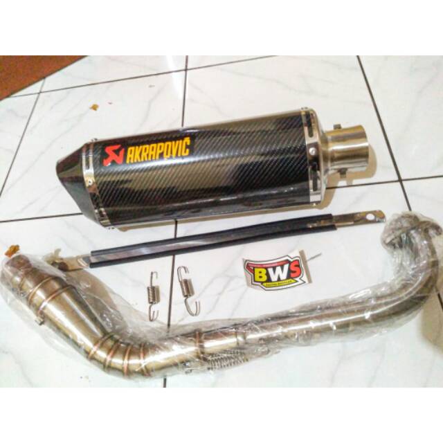 knalpot akrapovic Nmax Vario 125,Vario 150,PCX,beat,Lexi.