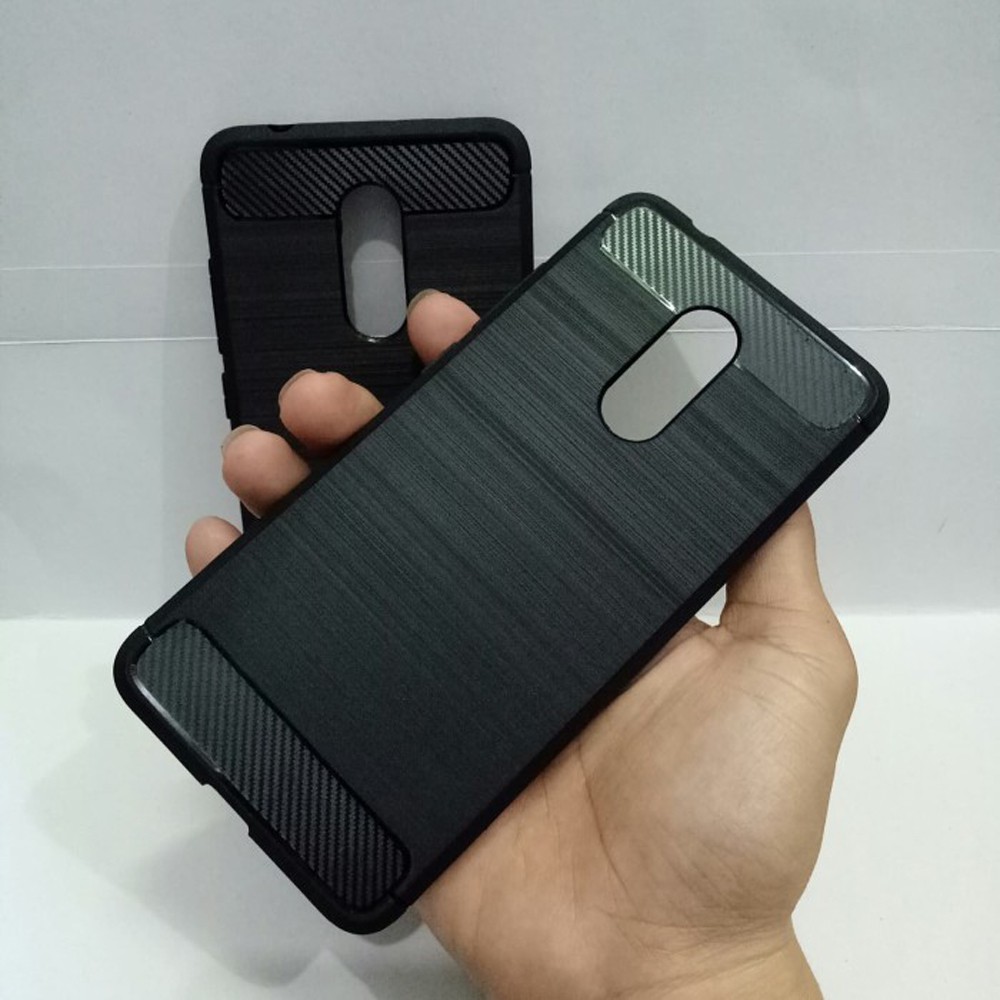 Soft Case Delkin Karbon Handphone Xiaomi Redmi 5 Casing Silicone Xiaomi Redmi 5A Kesing Silikon Case