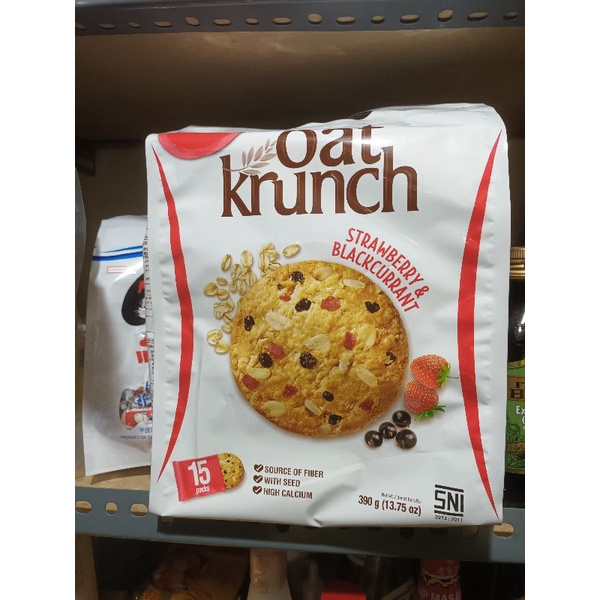 

Oat Krunch Strawberi dan Blackcurrant / Oat Strawberi
