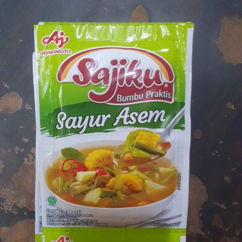 

Sajiku Sayur Asem 25g x 10 Sachet