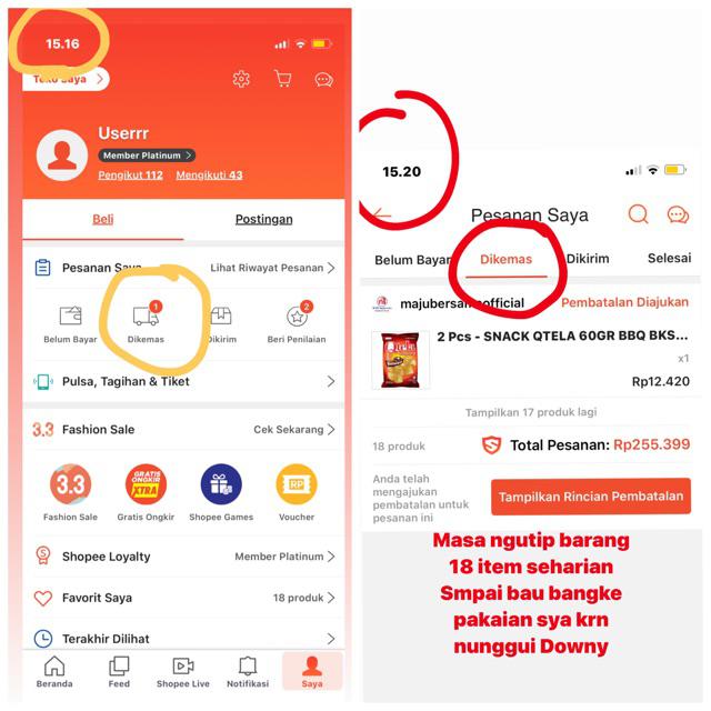 2 Pcs - Detergen Cair Rinso 215 Ml Pouch Molto Pink Maju Bersama