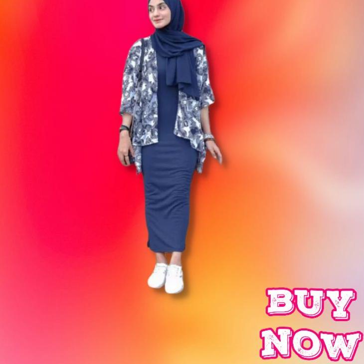 Terbaik.. Inner Span Dress Lengan Pendek Size S M L XL XXL LD 92 98 104 110 120 Jumbo Long Iner Basi