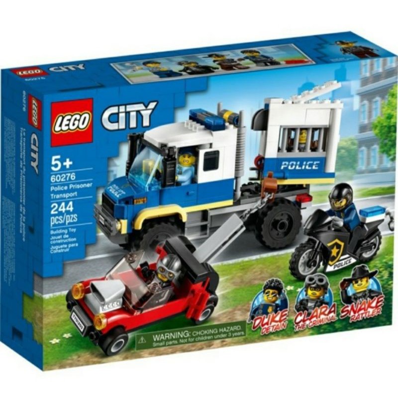 Lego City Pembajakan Truck Tahanan Polisi