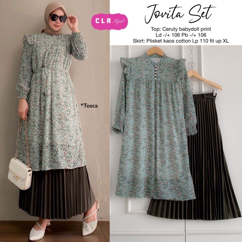 gamis jovita set by cla