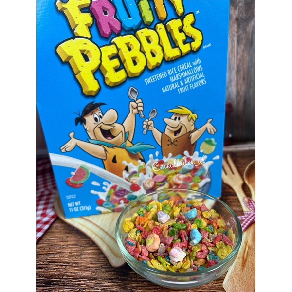 

Fruity pebbles Cereal share in 30gr / Fruity Pebbles repack / Cereal import