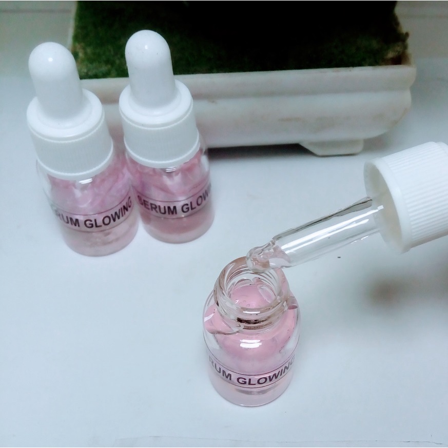 BELI 1 GRATIS 1 - Serum Glowing Viral ORIGINAL 10 ml / Serum Ajaib Glowing dalam 5 Menit Serum Glowing Pemutih 10 ml / Serum Glowing ORI Serum Glowing ORIGINAL / Serum Wajah Glowing Serum Glowing Ampuh / Serum Wajah Pemutih Serum Glowing Pink Original