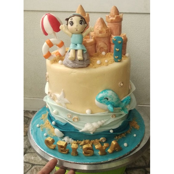 

kue ulang tahun / cake laut