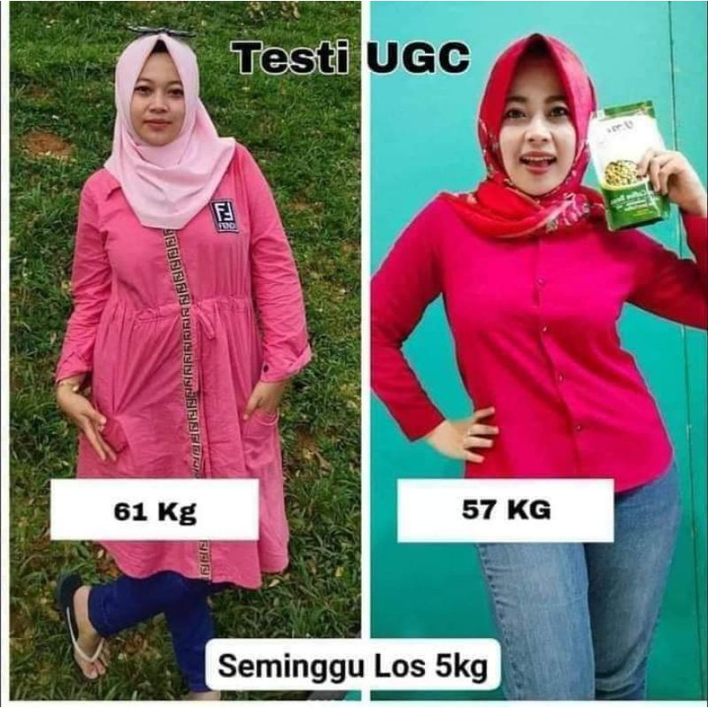 Pelangsing ampuh umi green coffee asli 100%