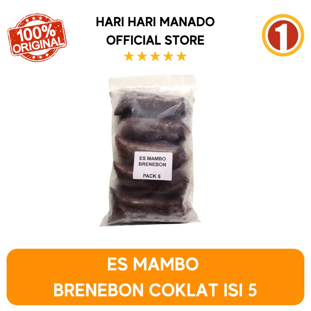 

ES MAMBO HARI-HARI RASA BRENEBON COKLAT / PAK (ISI 5)