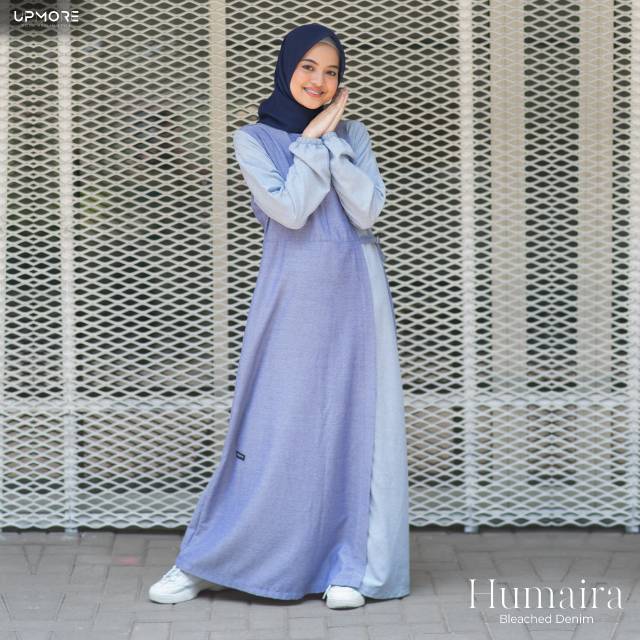 [READY SIAP KIRIM] Gamis Syar'i Humaira Ori By Upmore Gamis Syar'i Murah