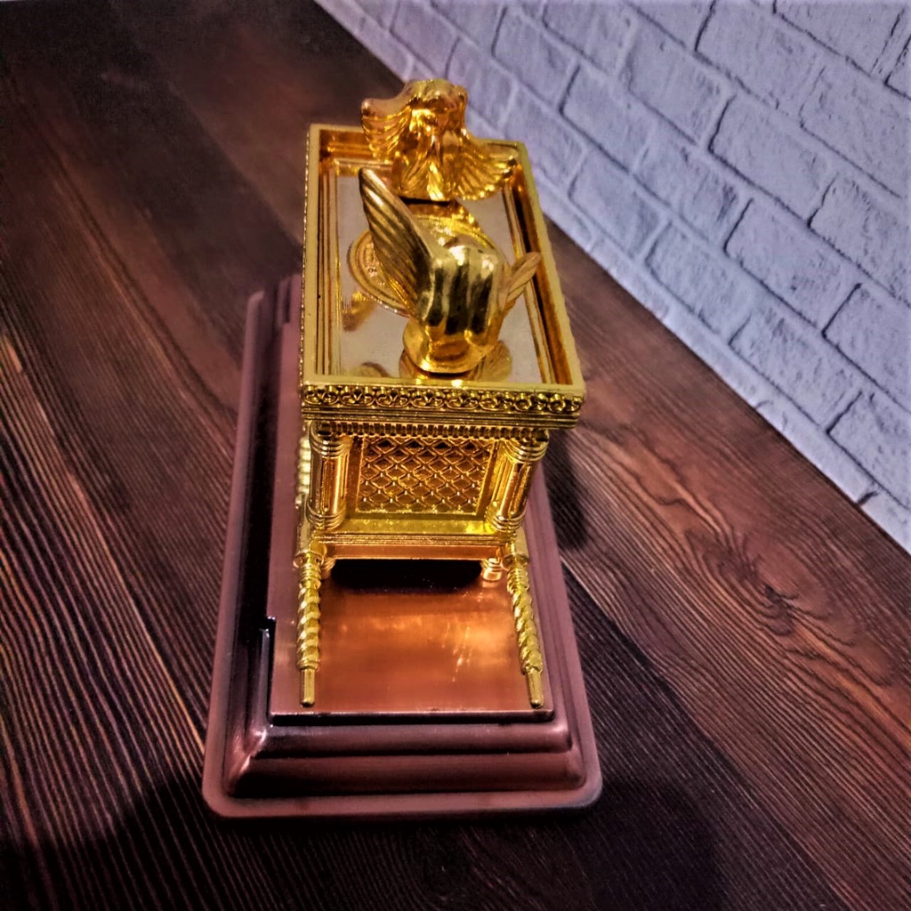 Tabut Hiasan Pajangan Dekorasi Souvenir Meja Home Decor Kristen Profetik Bahtera Ark Of The Covenant