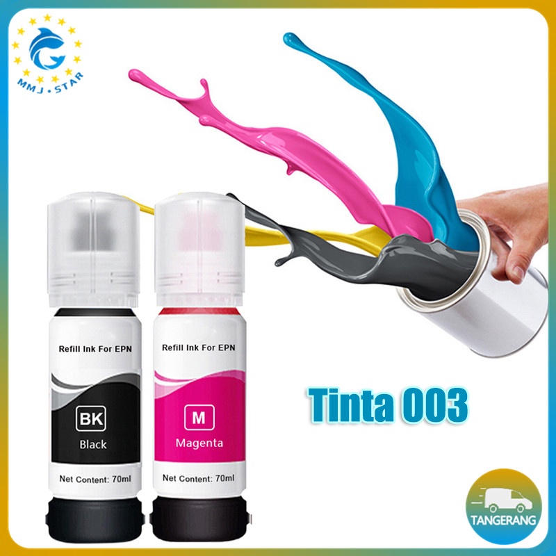 Tinta 003/Epson Printer Bulk Ink Tidak Luntur/Tinta 003 Untuk Epson Printer