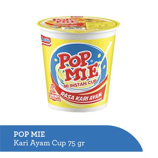 

[ 1 Dus ] POP MIE MI INSTAN KARI AYAM CUP 75g