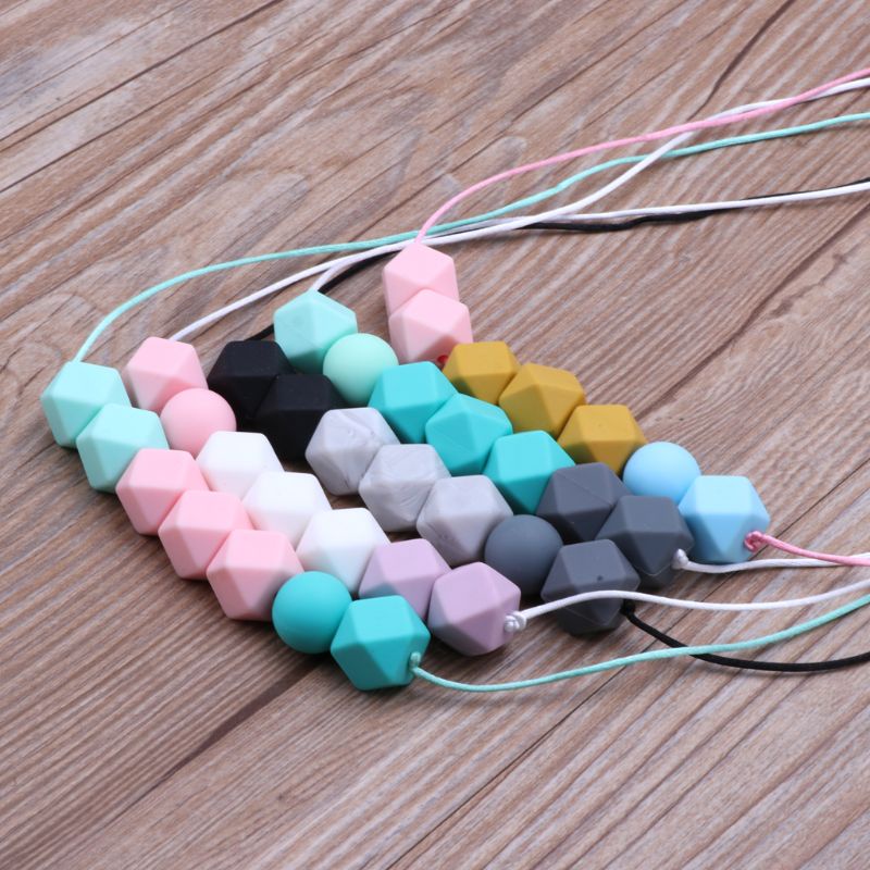 Mary Kalung Teether Bayi Bahan Silikon BPA Free