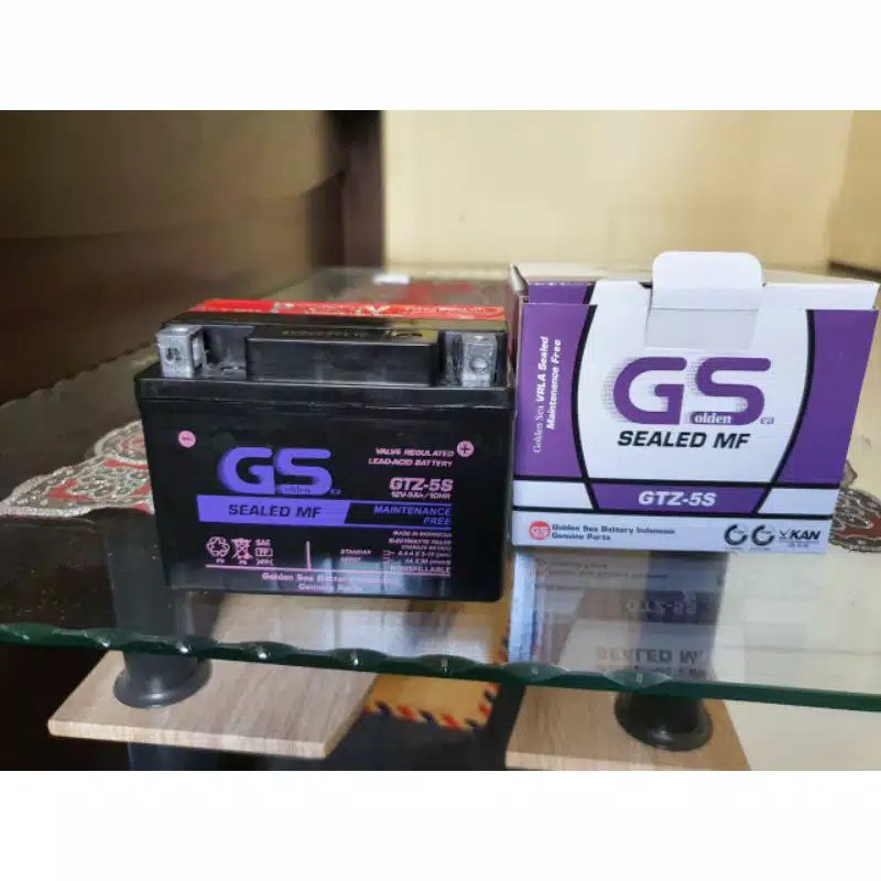 Aki motor honda beat GTZ5 GTZ5S GS Y GTZ 5 5S GS golden sea Accu