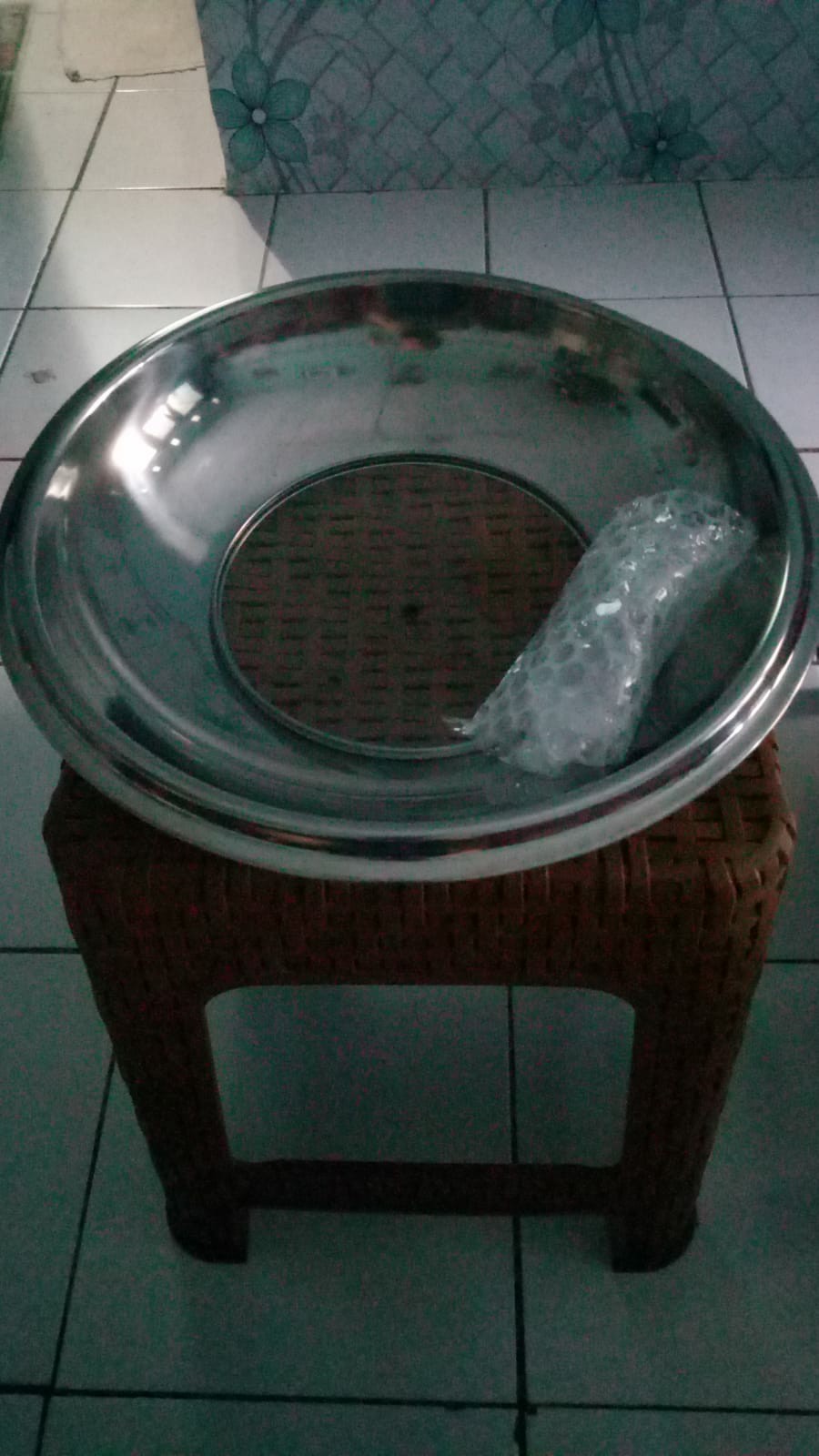 Subron Tutup Panci Stainless Kaca 28cm 30cm 32cm 34cm 36cm Wajan Kuali Wok Multifungsi Baskom