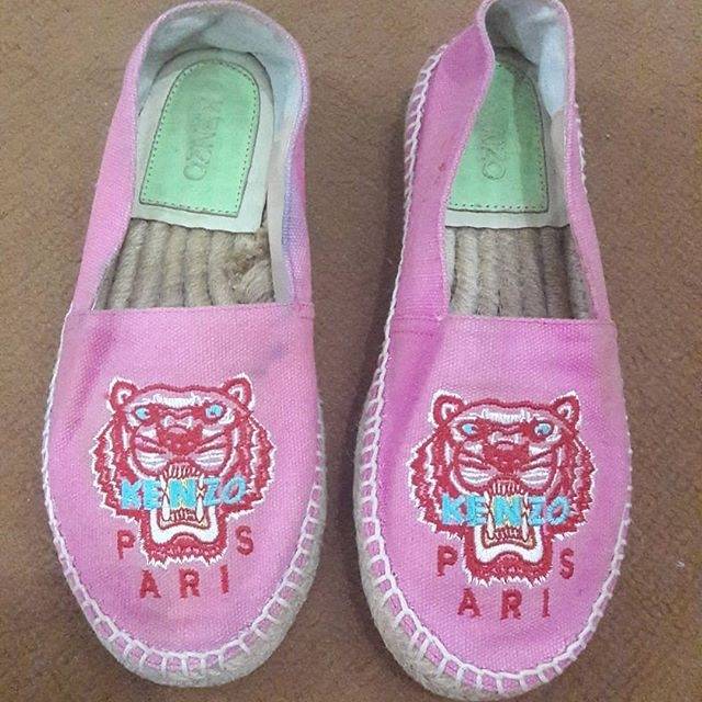 PRELOVED SEPATU KENZO ESPADRILLES