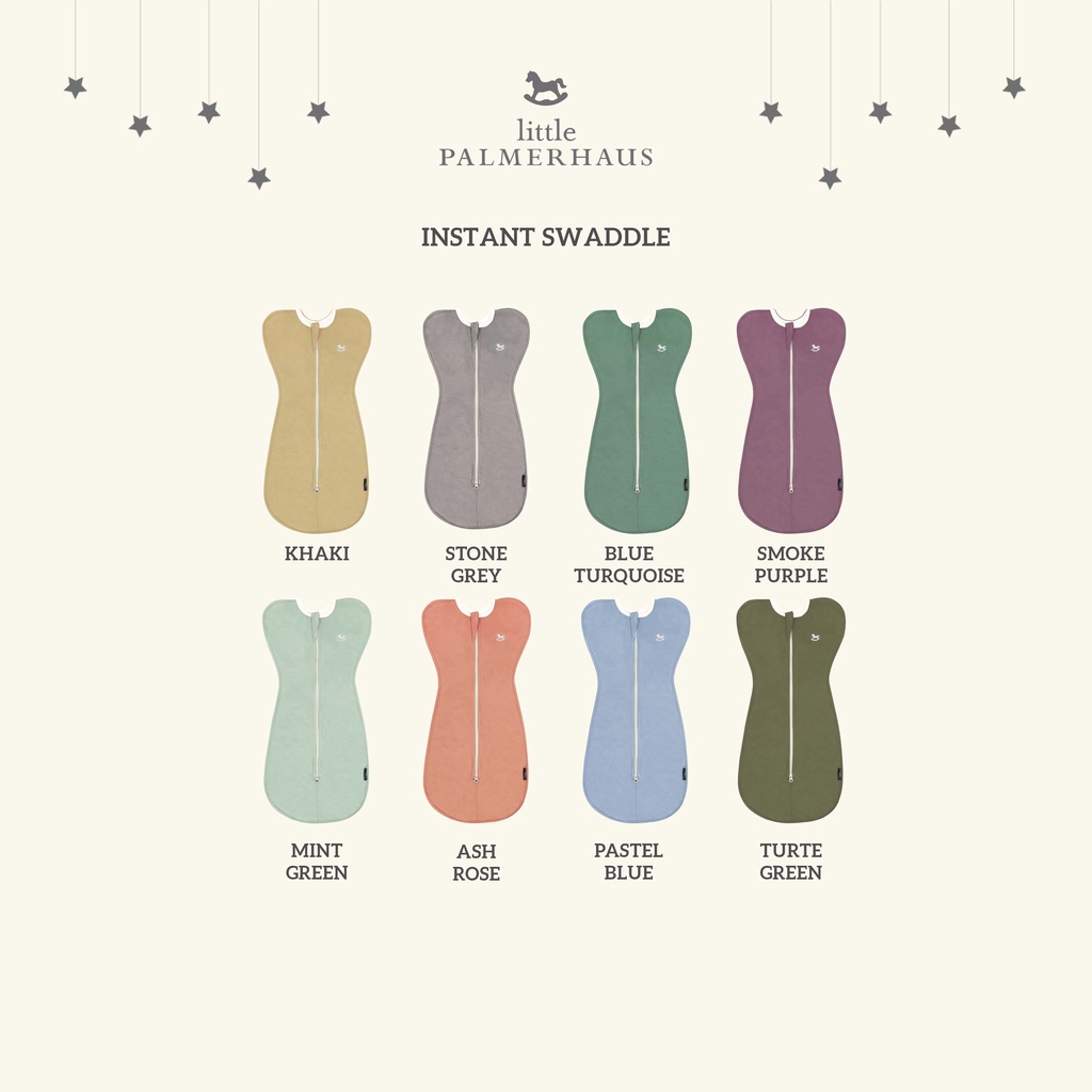 Little Palmerhaus - RETRO Bedong Instan (Bedong Bayi)