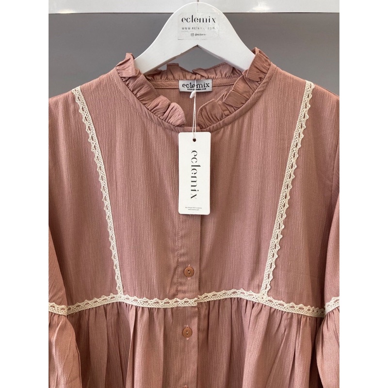 Top Sono Basic Shirt Korean Style Eclemix (NEW) belum lepas nametag