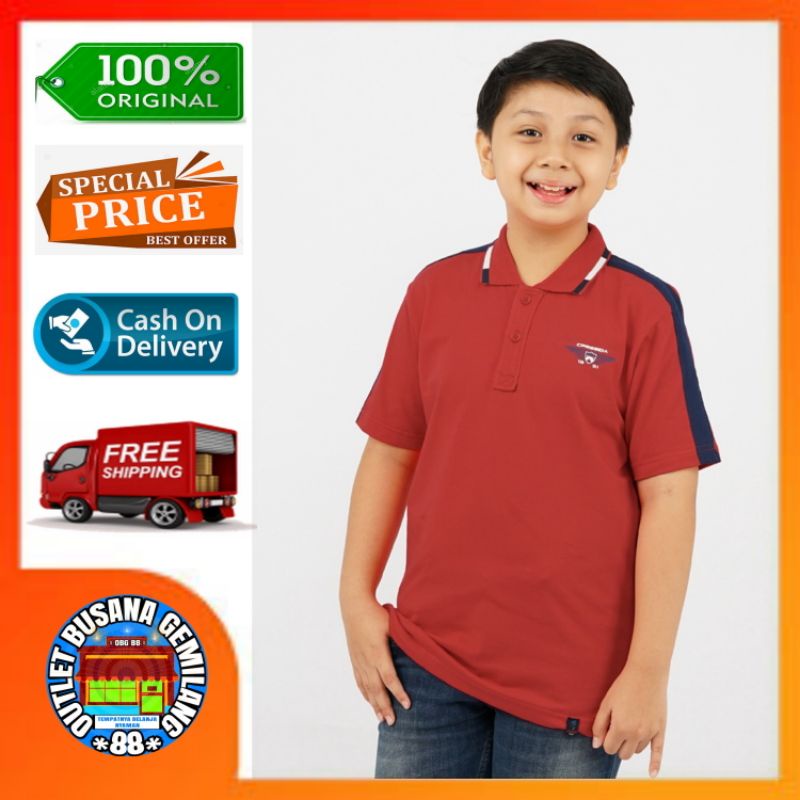 Cressida original Kaos polo anak laki laki Kaos kerah anak laki laki Polo shirt anak laki laki CRESS