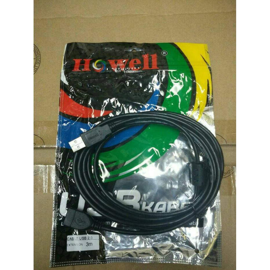 Howell Kabel USB2.0 Extension 3Meter