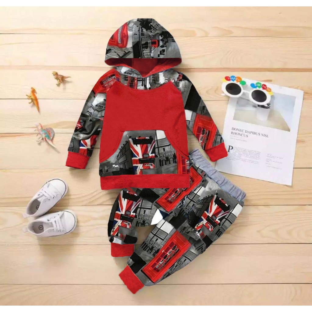 SETELAN ANAK BAJU ANAK SETELAN HOODIE LONDON 1-5 TAHUN SETELAN ANAK LAKI LAKI BAJU ANAK LAKI LAKI PAKAIAN ANAK LAKI LAKI BAJU ANAK MASA KINI SETELAN TERBARU 2021 BAJU ANAK MURAH SETELAN ANAK TERBARU BAJU ANAK MURAH BAJU ANAK UNIISEX SETELAN