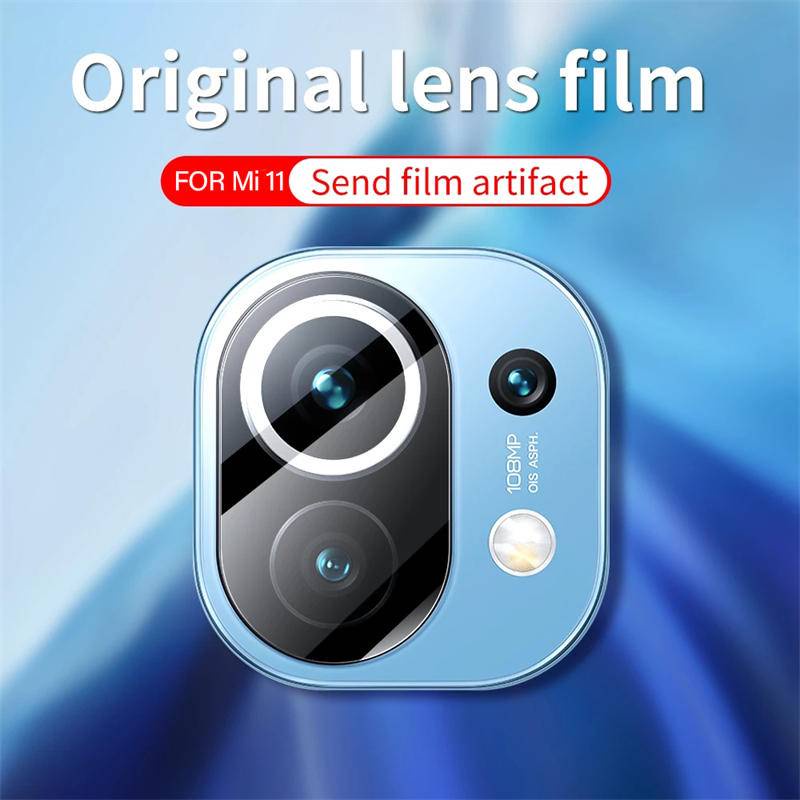 For Xiaomi Mi 11 / 11 Pro / 11 Ultra Camera Protector Tempered Glass Poco Full Cover Lens Glass Film