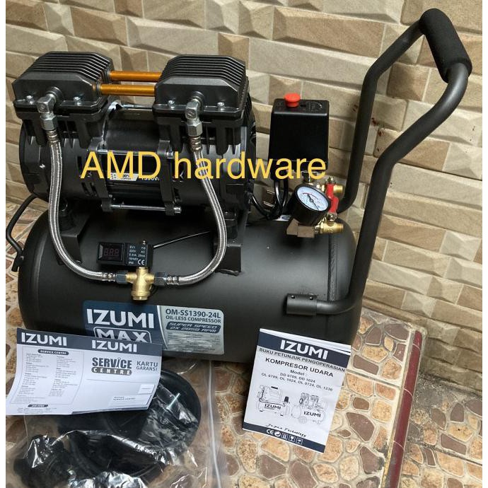 Compressor Kompresor Oilless Silent High Speed 1,75HP 30L Artix HS1390