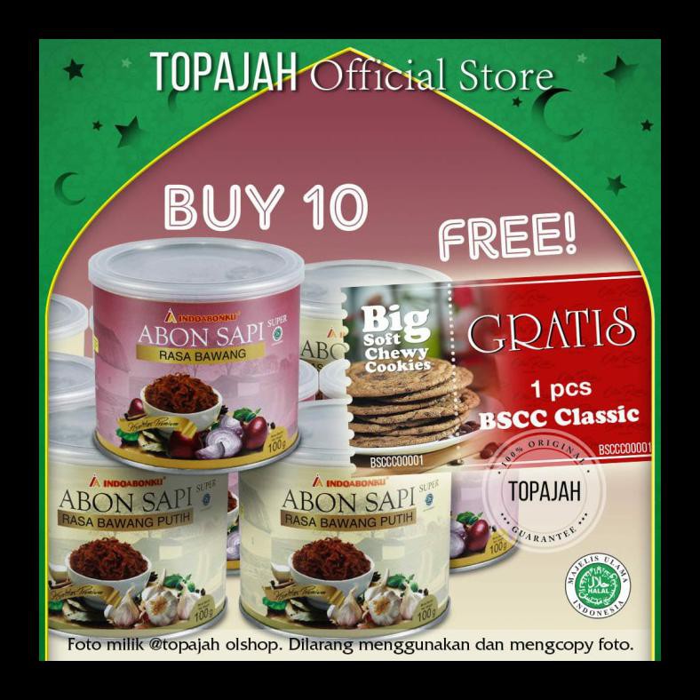 

READY STOK! ABON SAPI SUPER BAWANG MERAH GORENG “ INDOABONKU “ 100GR HALAL PALING MURAH