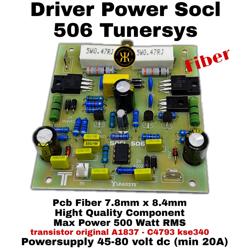 kit driver Socl 506 socl506 fiber 500 Watt