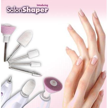 SALON SHAPER MANICURE PEDICURE SET - 5pcs TOOLS