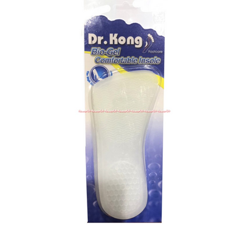 Dr Kong Bio Gel Comfortable Insole Alas Kaki Gel Bantalan Sepatu dr.kong Drkong Biogel Comfort Table Komportable In Sole