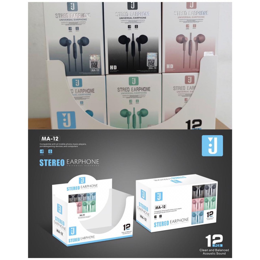 JBL STEREO EARPHONE MA-12