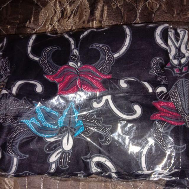 Gamis Batik Peplum Sogan