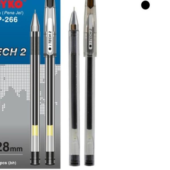 

✅Dijamin Aman❤ [PAM] Gel Pen Joyko GP-266 I TECH HITECH 2 (12pcs) produck terbaik