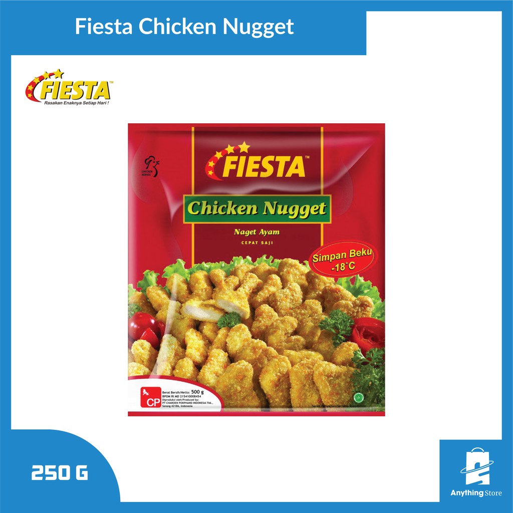 

Fiesta Chicken Nugget 250 gr