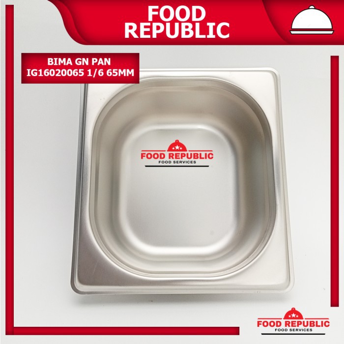 BIMA GASTRONOM FOOD PAN UKURAN 1/3 150mm - WADAH PRASMANAN STAINLESS