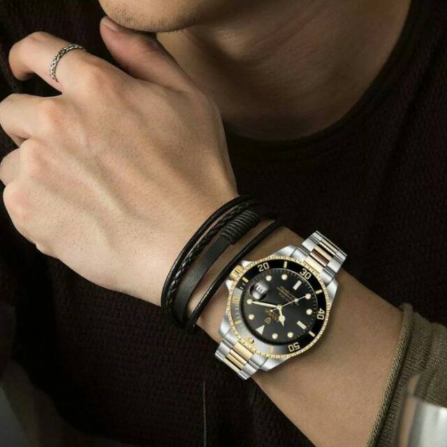 Tevise Watch Homage Automatic Mechanical Rolex Submariner